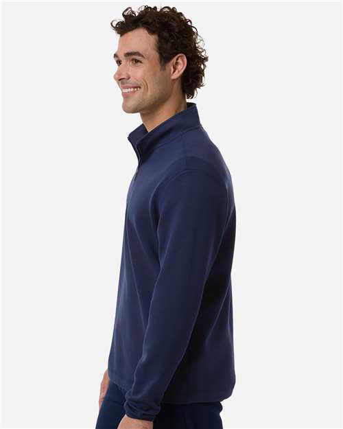 Adidas Men's 3-Stripes Quarter-Zip Pullover AT400