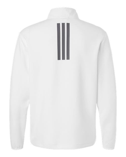 Adidas Men's 3-Stripes Quarter-Zip Pullover AT400