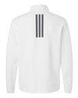 Adidas Men's 3-Stripes Quarter-Zip Pullover AT400