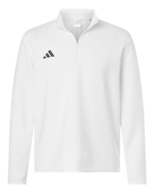 Adidas Men's 3-Stripes Quarter-Zip Pullover AT400