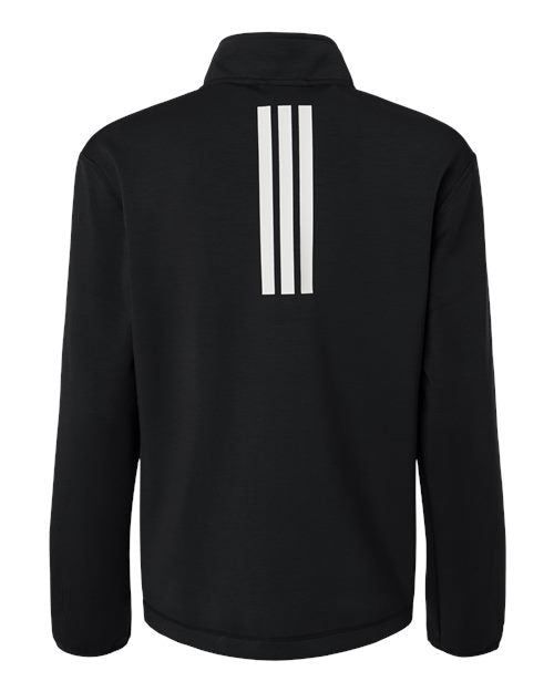 Adidas Women's 3-Stripes Quarter-Zip Pullover AT401