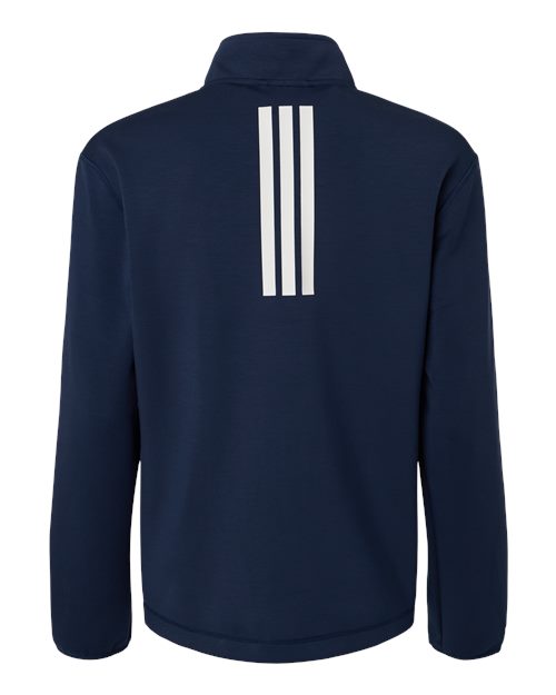 Adidas Women's 3-Stripes Quarter-Zip Pullover AT401