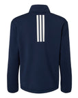 Adidas Women's 3-Stripes Quarter-Zip Pullover AT401