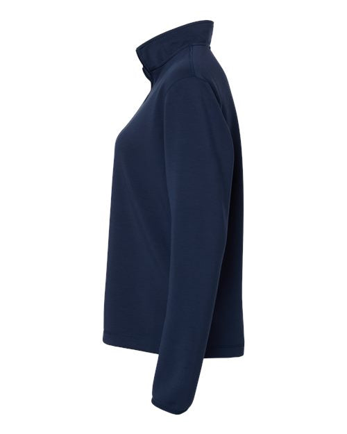 Adidas Women's 3-Stripes Quarter-Zip Pullover AT401