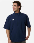 Adidas Men's Short Sleeve Quarter-Zip Pullover AT505