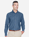 Harriton Men's Denim Shirt M550