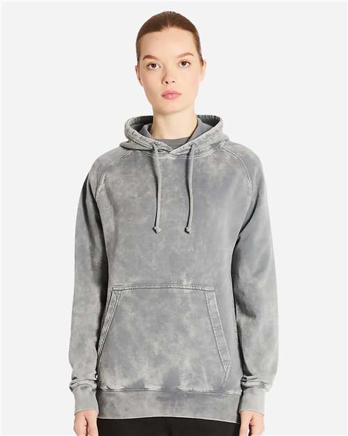 Lane Seven Unisex Vintage Raglan Hooded Sweatshirt LST004