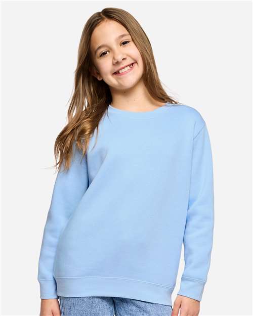 LAT Youth Elevated Fleece Crewneck Sweatshirt 2225