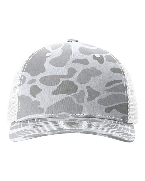 Richardson Printed Five-Panel Trucker Cap 112PFP