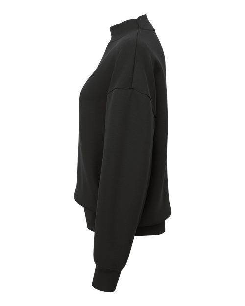 TriDri Women's Luxe Mock Neck Sweatshirt TD660