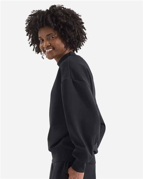 TriDri Women's Luxe Mock Neck Sweatshirt TD660