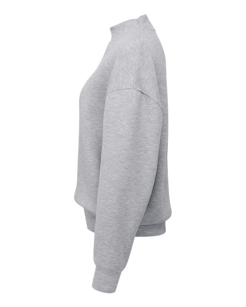 TriDri Women's Luxe Mock Neck Sweatshirt TD660