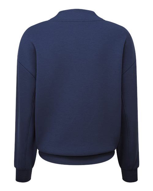 TriDri Women's Luxe Mock Neck Sweatshirt TD660