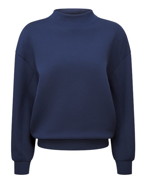 TriDri Women's Luxe Mock Neck Sweatshirt TD660
