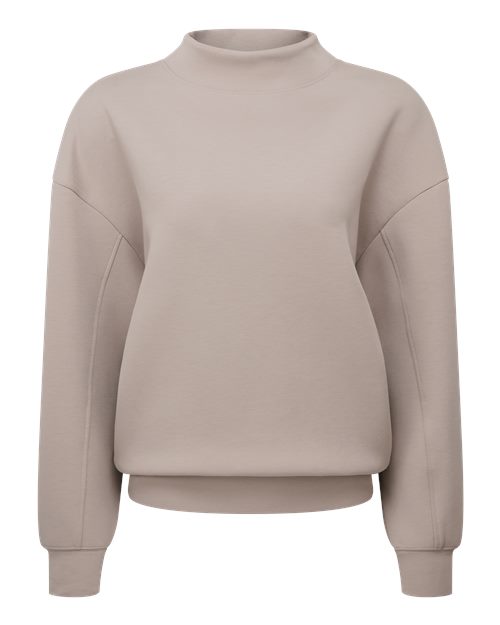 TriDri Women's Luxe Mock Neck Sweatshirt TD660