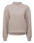 TriDri Women's Luxe Mock Neck Sweatshirt TD660
