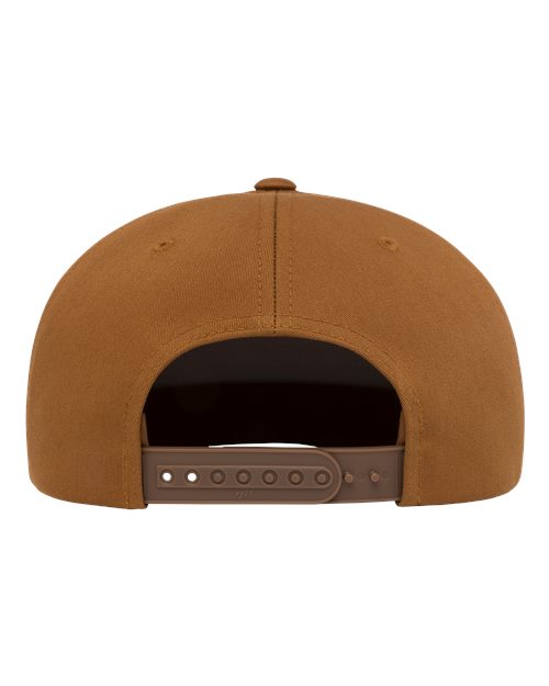 YP Classics Five-Panel Cotton Twill Snapback Cap 6007
