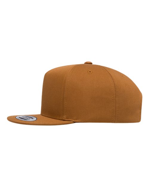 YP Classics Five-Panel Cotton Twill Snapback Cap 6007