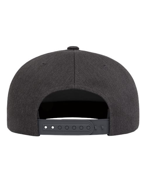 YP Classics Five-Panel Cotton Twill Snapback Cap 6007