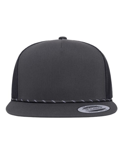 YP Classics Classic Five-Panel Trucker Rope Cap 6006BD