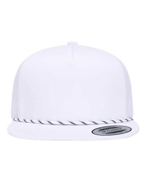 YP Classics Classic Five-Panel Trucker Rope Cap 6006BD