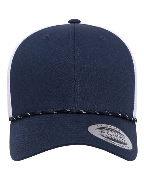 YP Classics Retro Trucker Rope Cap 6606BD