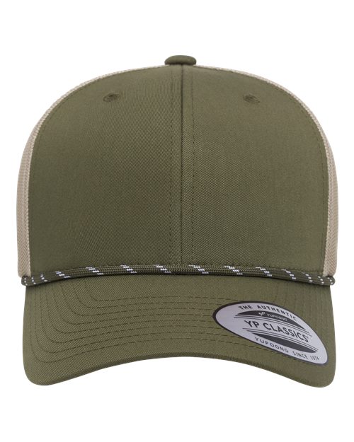 YP Classics Retro Trucker Rope Cap 6606BD