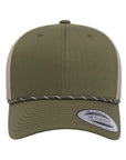 YP Classics Retro Trucker Rope Cap 6606BD