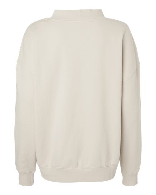 Independent Trading Co. Women's Midweight Mock Neck Sweatshirt IND280MOCK