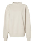 Independent Trading Co. Women's Midweight Mock Neck Sweatshirt IND280MOCK