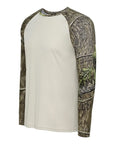 Paragon Men's Jackson Mossy Oak Colorblocked Long Sleeve T-Shirt 236