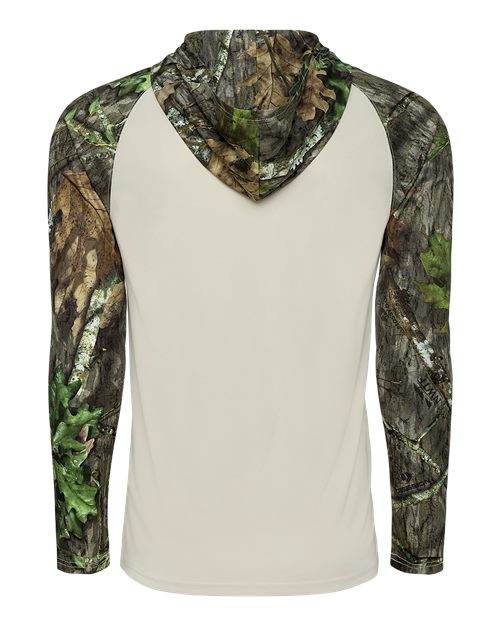 Paragon Men's Biloxi Performance Colorblocked Hooded Long Sleeve T-Shirt 241