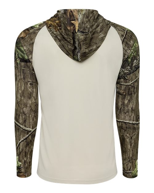 Paragon Men's Biloxi Performance Colorblocked Hooded Long Sleeve T-Shirt 241
