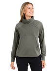 Swannies Women's Ellis Snap Neck Pullover SWE400L