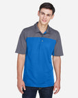 CORE365 Men's Balance Colorblock Performance Piqué Polo CE101