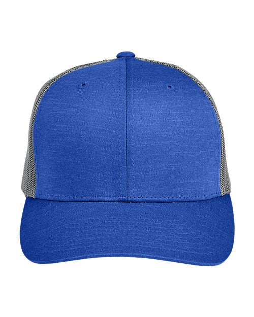 Team 365 Zone Sonic Heather Trucker Cap by Yupoong TT802