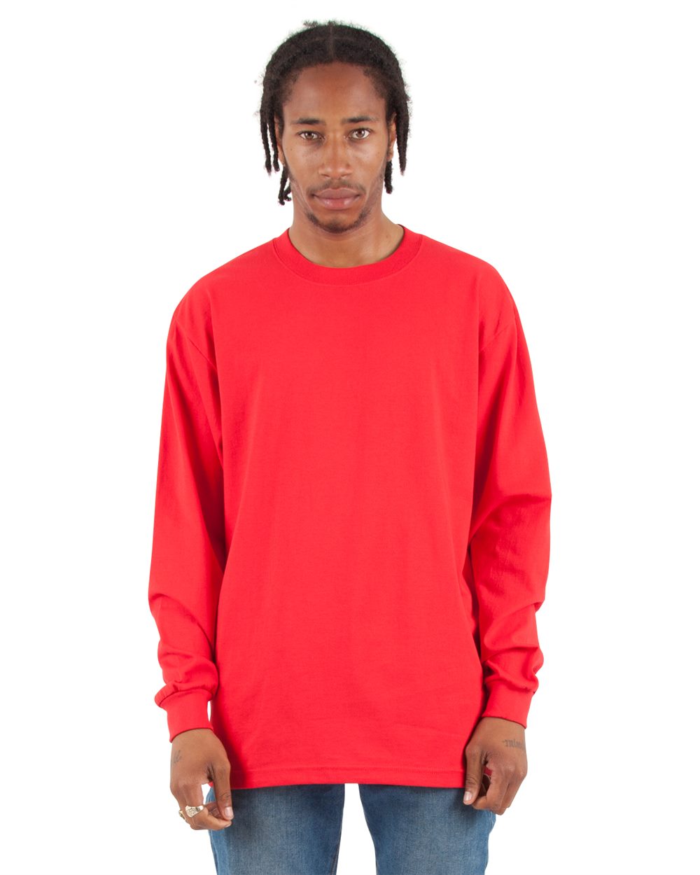 Shaka Wear Unisex Max Heavyweight Long Sleeve Tee SHMHLS