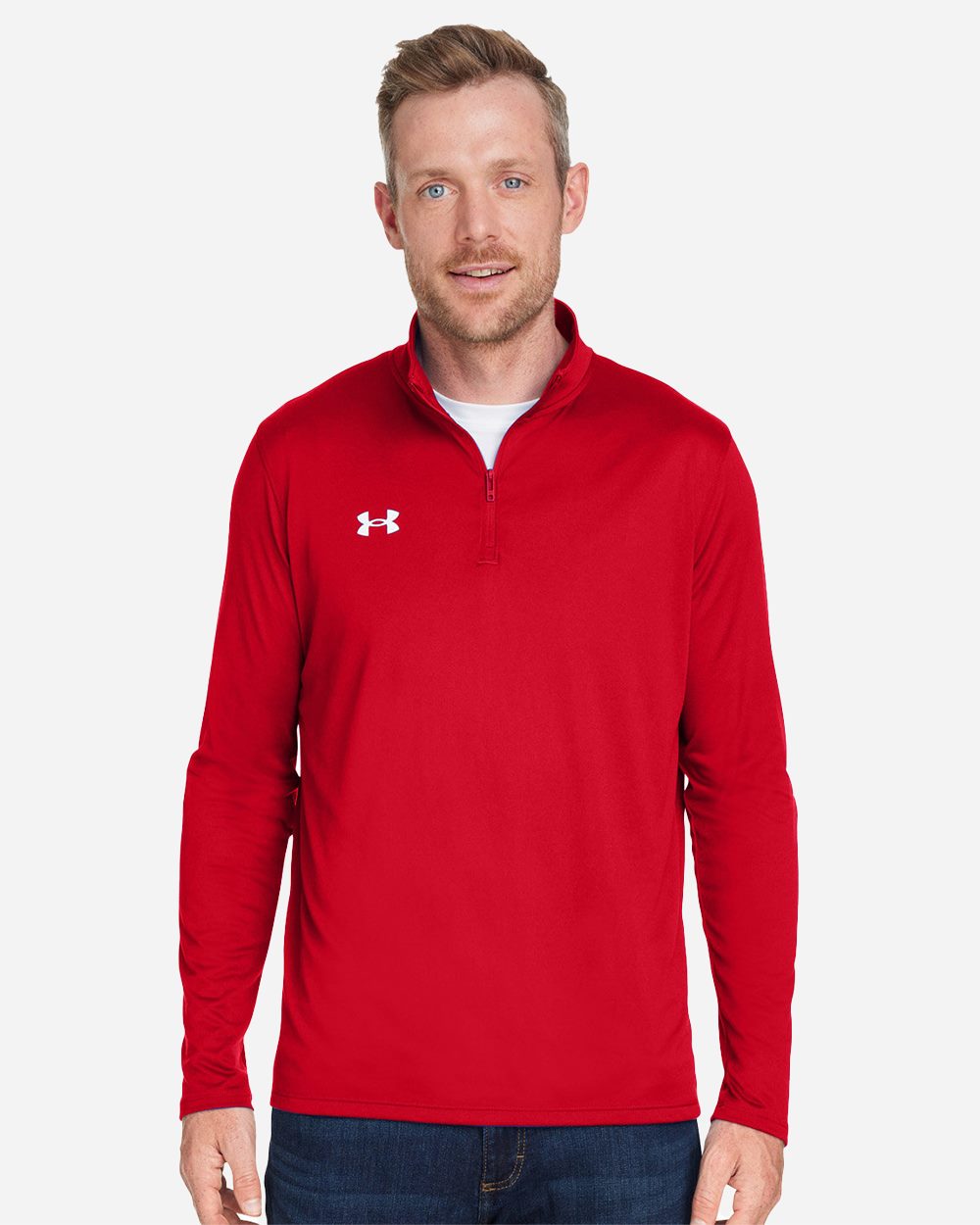 Under Armour Men's Team Tech™ Quarter-Zip Pullover 1376844