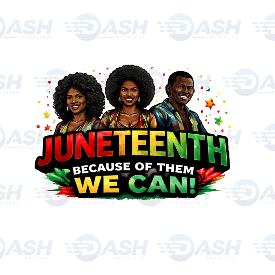 22x48 Inches Juneteenth Gang sheet