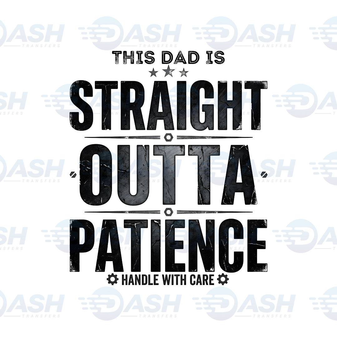 This Dad Is Straight Outta Patience