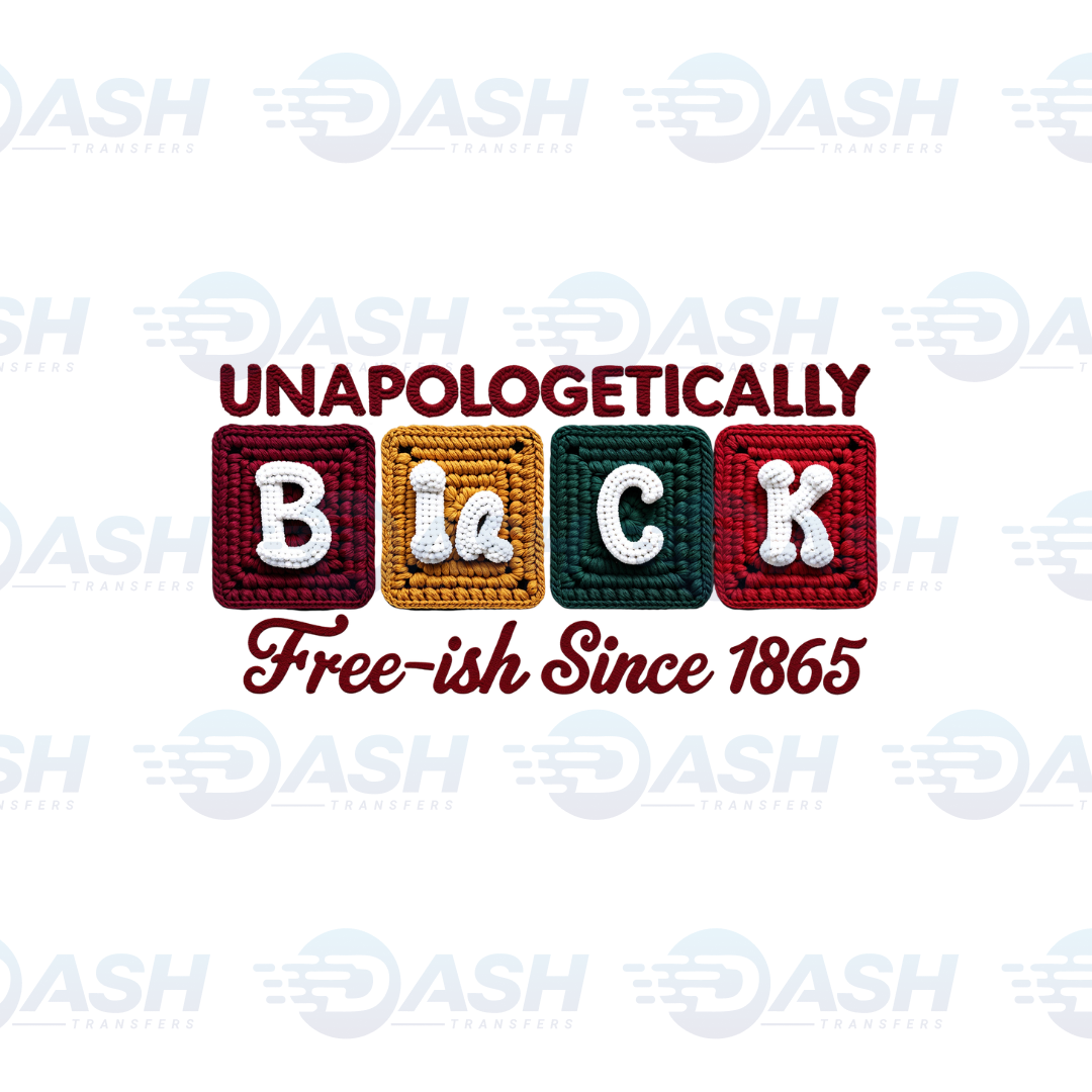 22x48 Inches Juneteenth Gang sheet