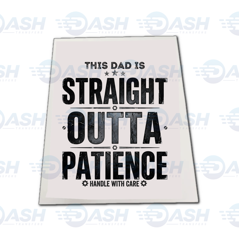This Dad Is Straight Outta Patience
