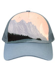 LOCALE Printed Five-Panel Trucker Cap 5PTKR