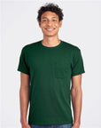 JERZEES Unisex Dri-Power® 50/50 Pocket T-Shirt 29MPR