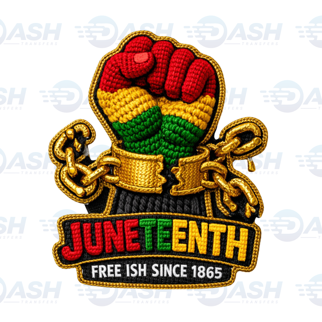 22x48 Inches Juneteenth Gang sheet