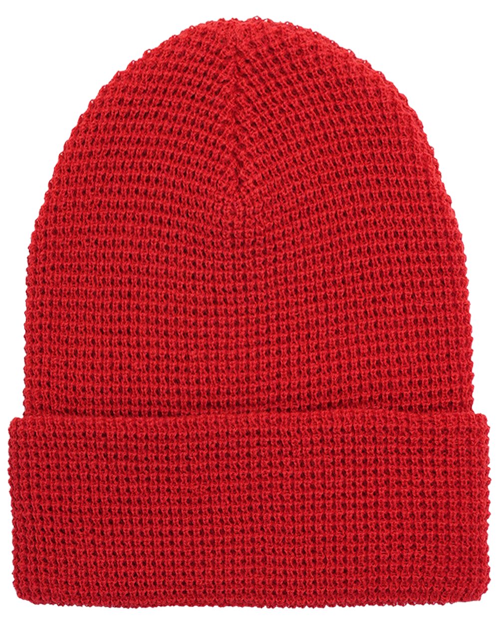 YP Classics Waffle Cuffed Knit Beanie 2501KC
