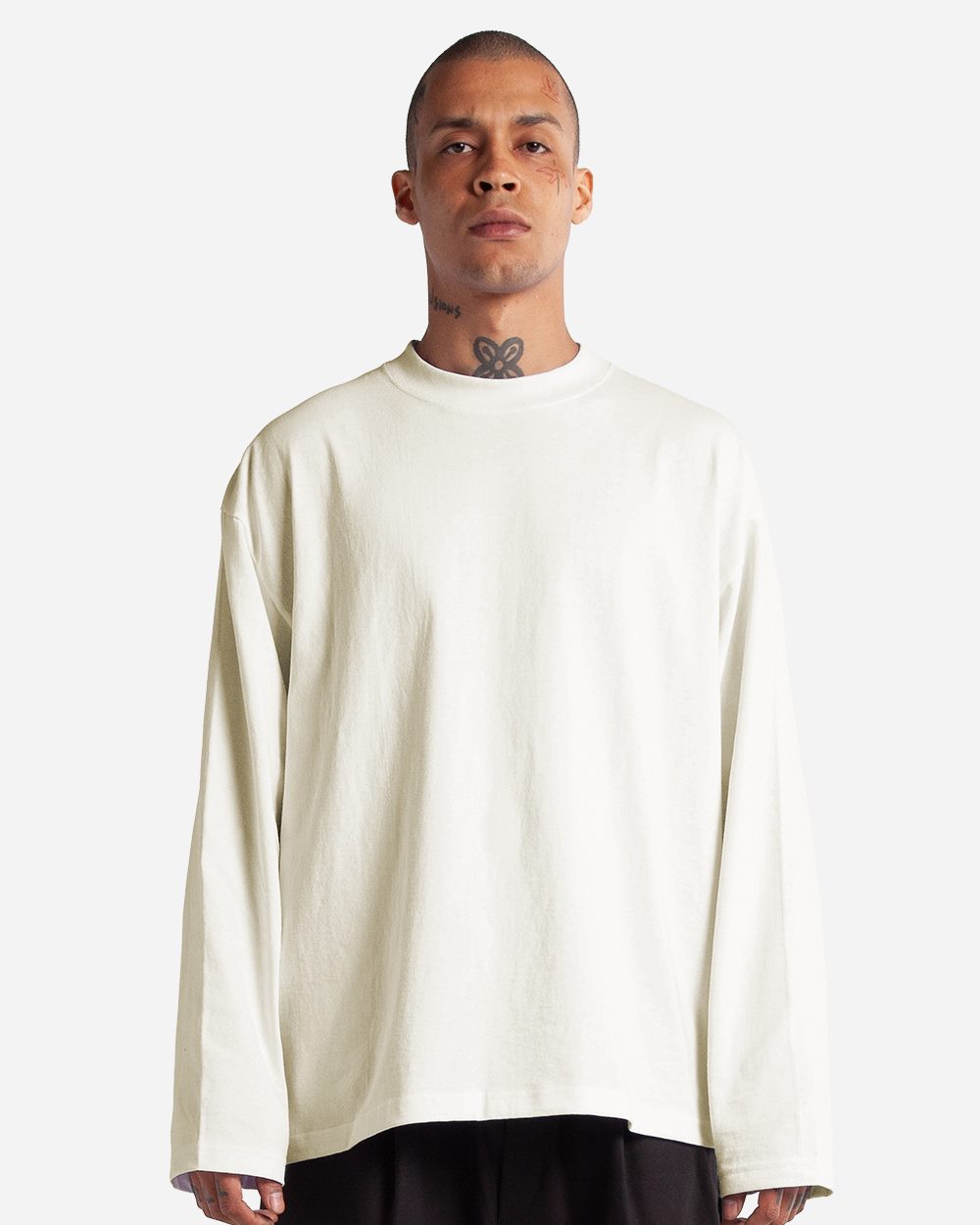 Shaka Wear Unisex Max Heavyweight Oversized Long Sleeve Tee SHMOL
