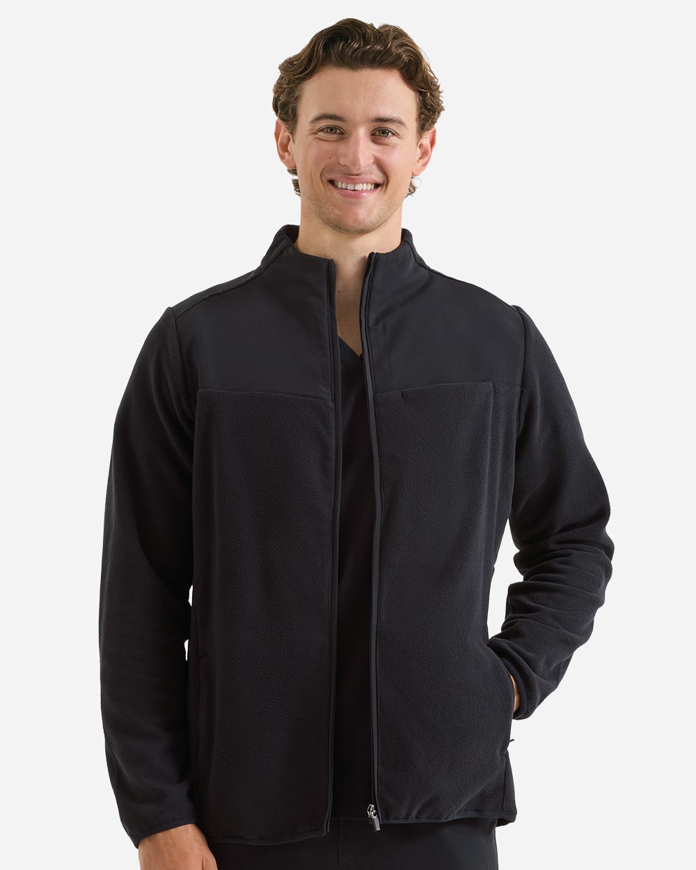 Onna Men's Agility Panelled Fleece Full-Zip Jacket NN800