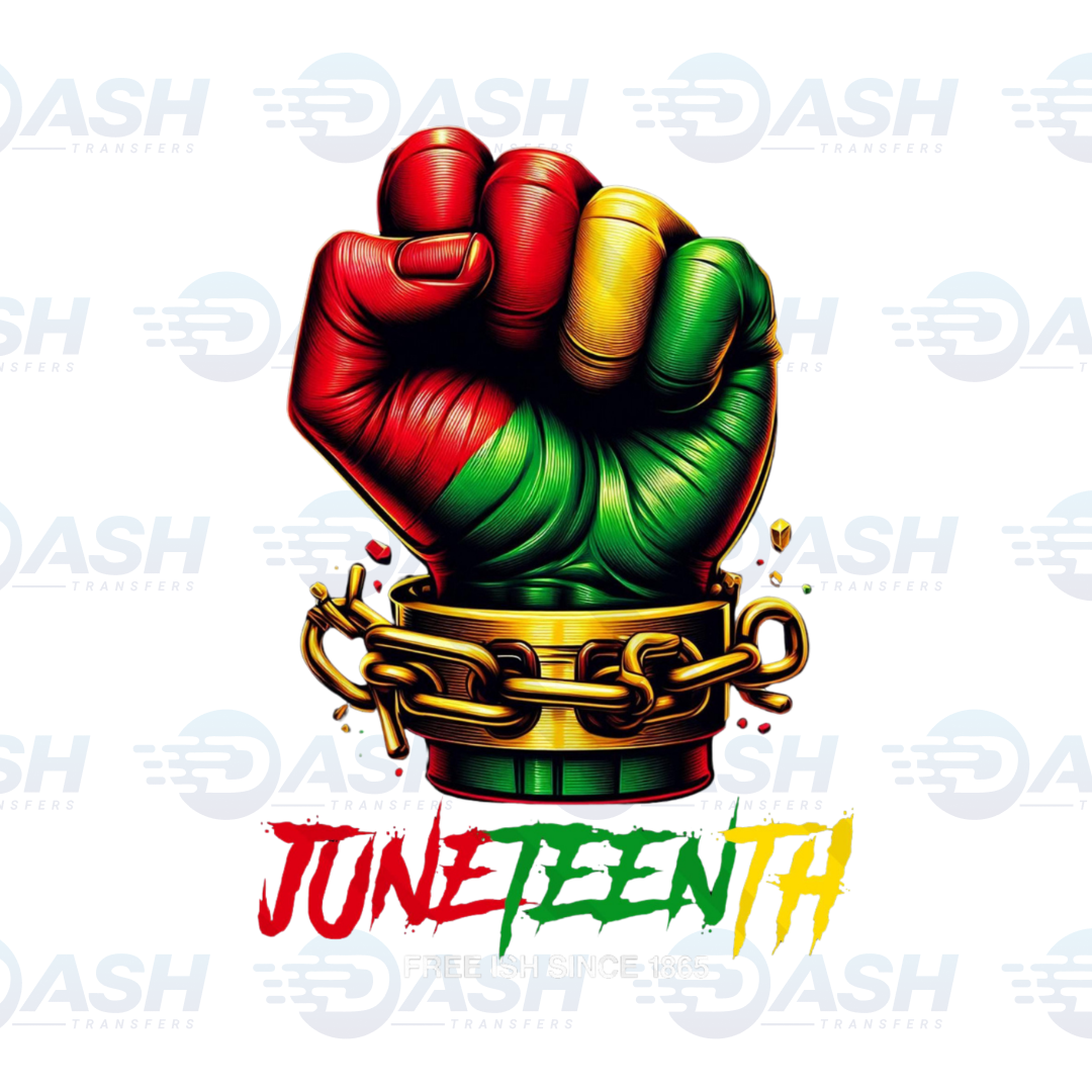 22x48 Inches Juneteenth Gang sheet