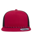 YP Classics Classic Five-Panel Trucker Rope Cap 6006BD